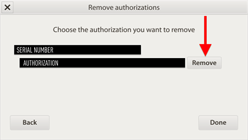 springage remove authorization