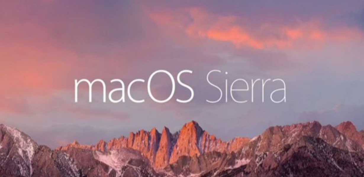 Macos Sierra Compatibility