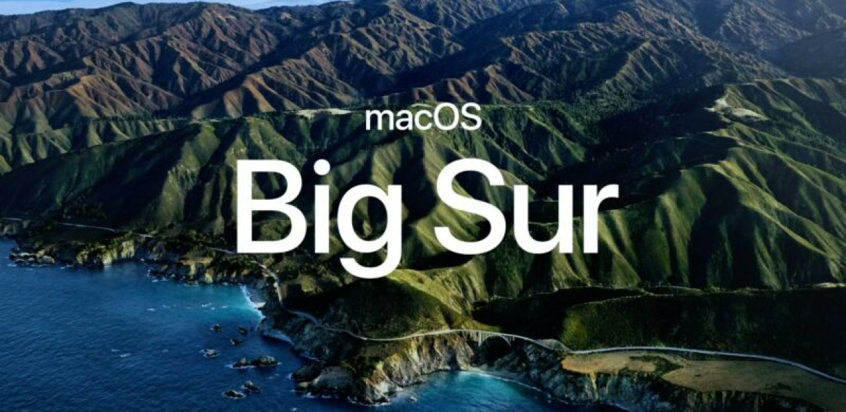 mac OS Big Sur ready
