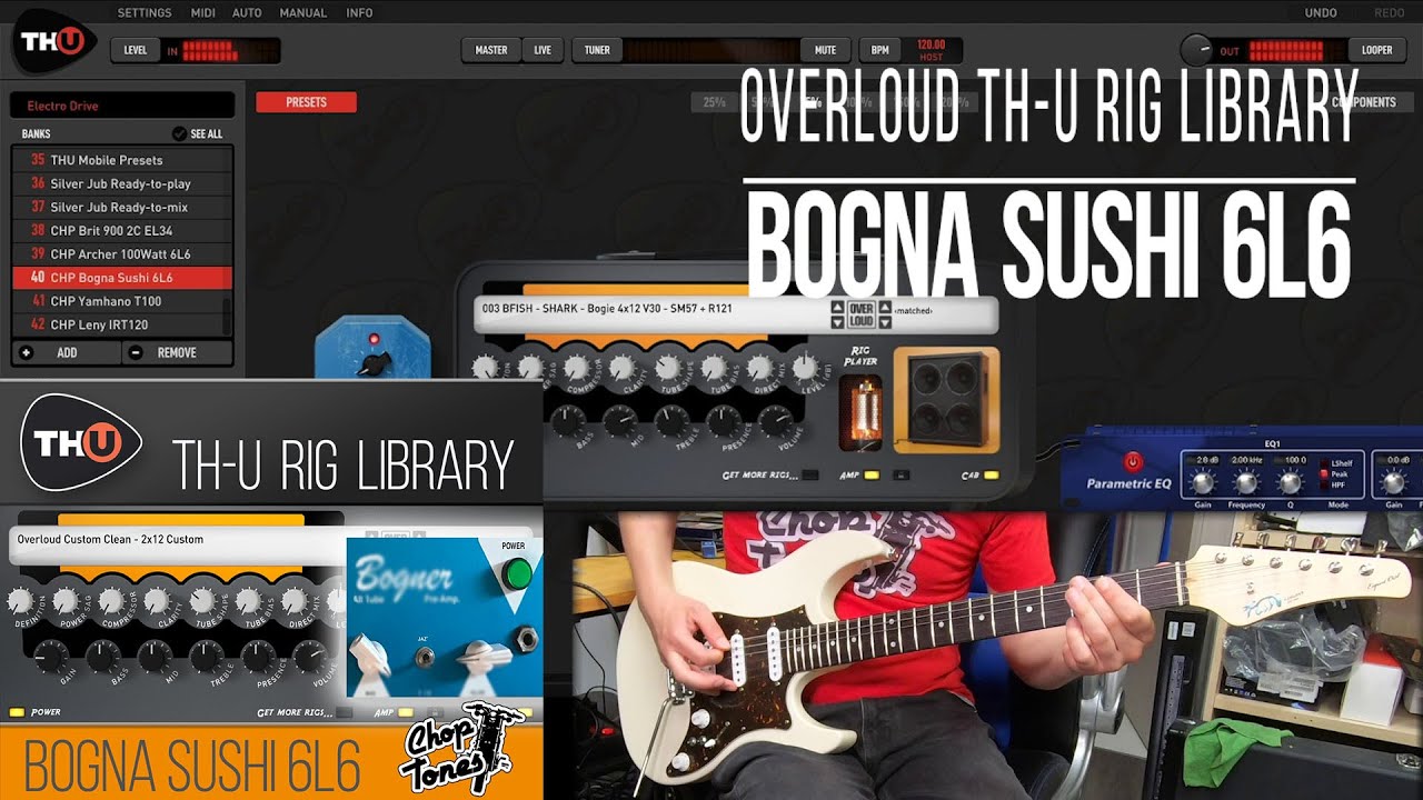 Embedded thumbnail for Choptones Bogna Sushi 6L6 &gt; Video gallery