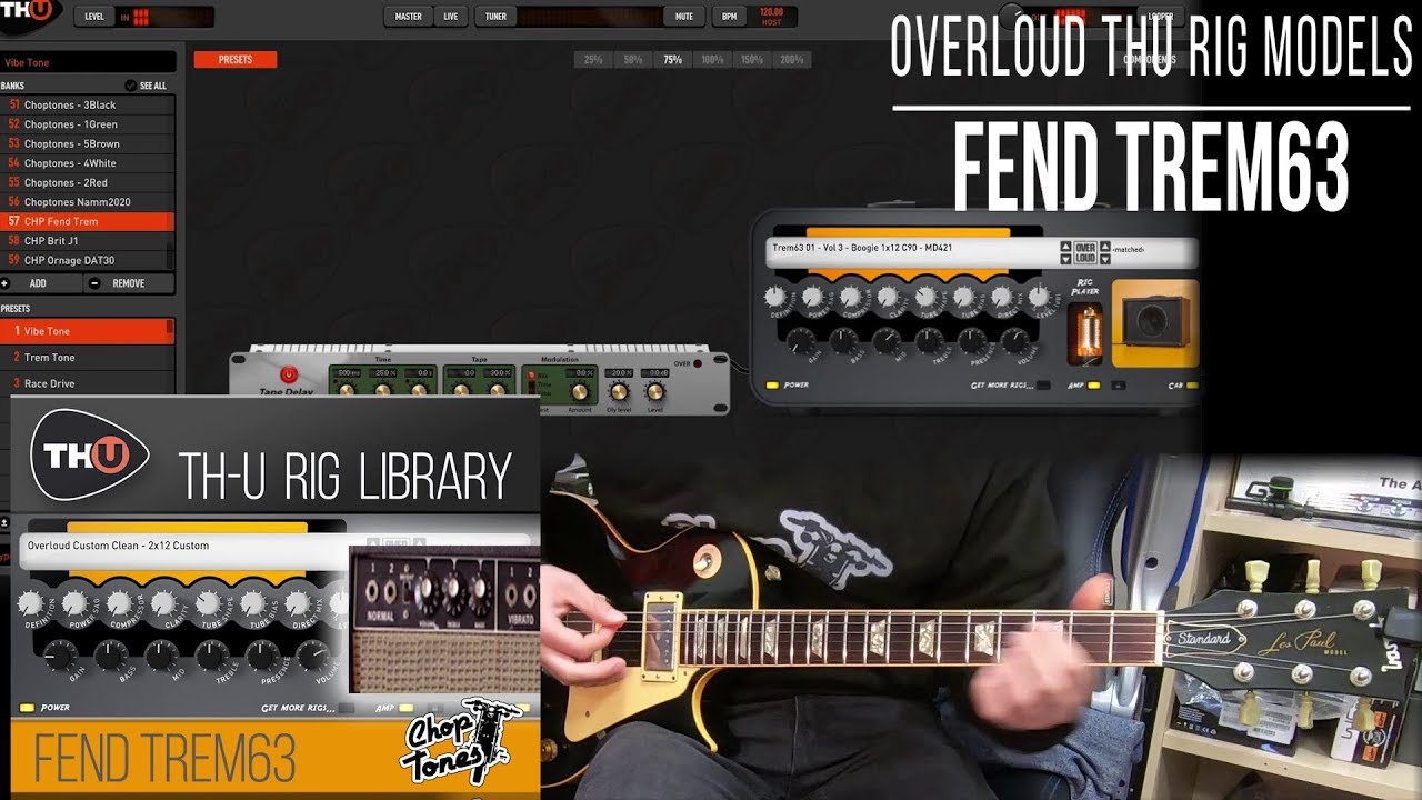 Embedded thumbnail for Choptones Fend Trem63 &gt; Video gallery