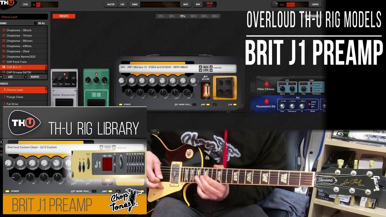 Embedded thumbnail for Choptones Brit J1 Preamp &gt; Video gallery